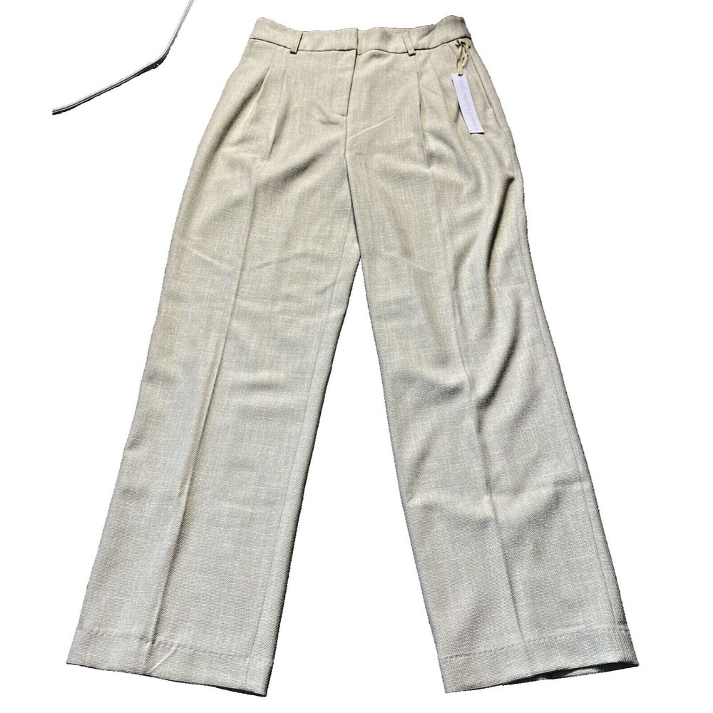 House of Harlow 1960 Cream Wide-Leg Pants